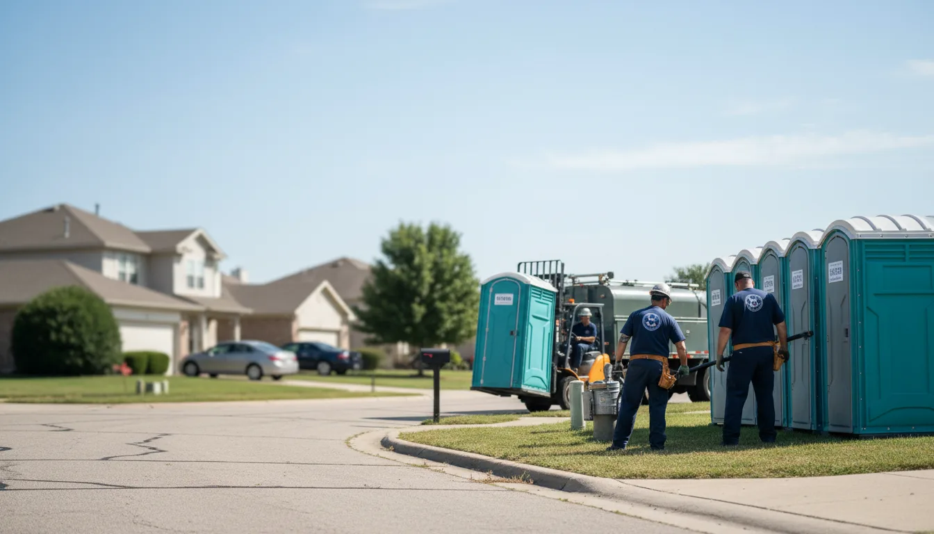 Porta Potty Rental in Edison, OH near me